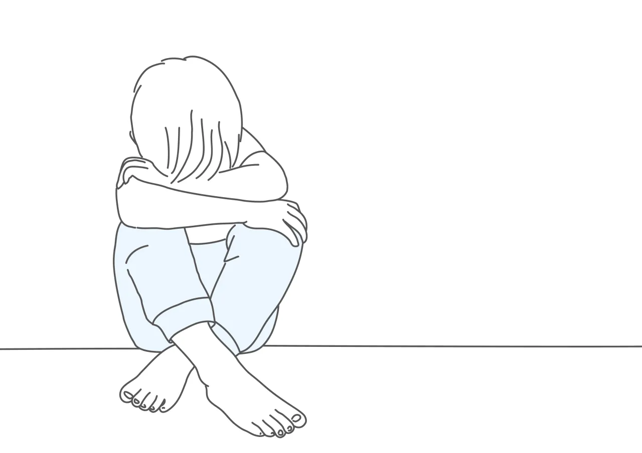 Rodzic krzyczący na dziecko, nastolatek ze spuszczoną głową