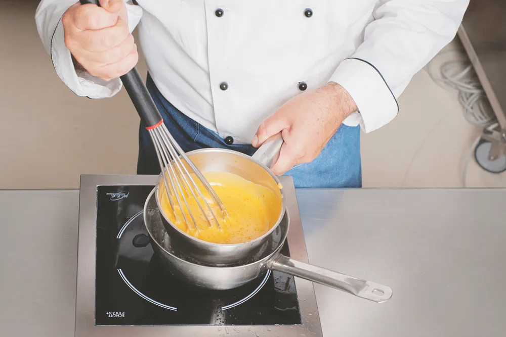 zabaione cottura bagnomaria
