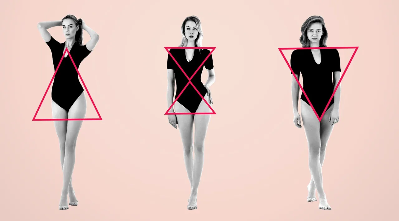 sylwetka odwr&oacute;cony tr&oacute;jkąt