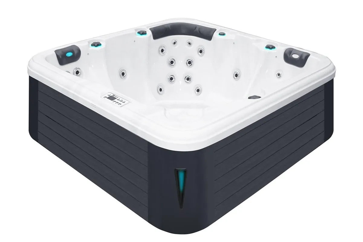 ogrodowa wanna spa relaks