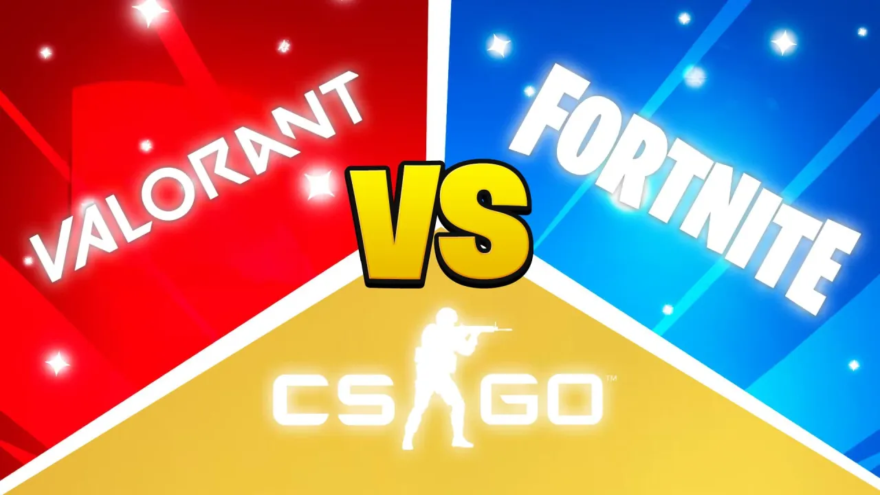 logo gier online CS2 LoL Valorant Fortnite