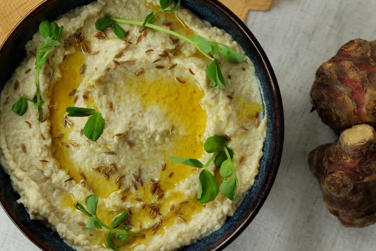 Mąka z topinamburu i bulwy