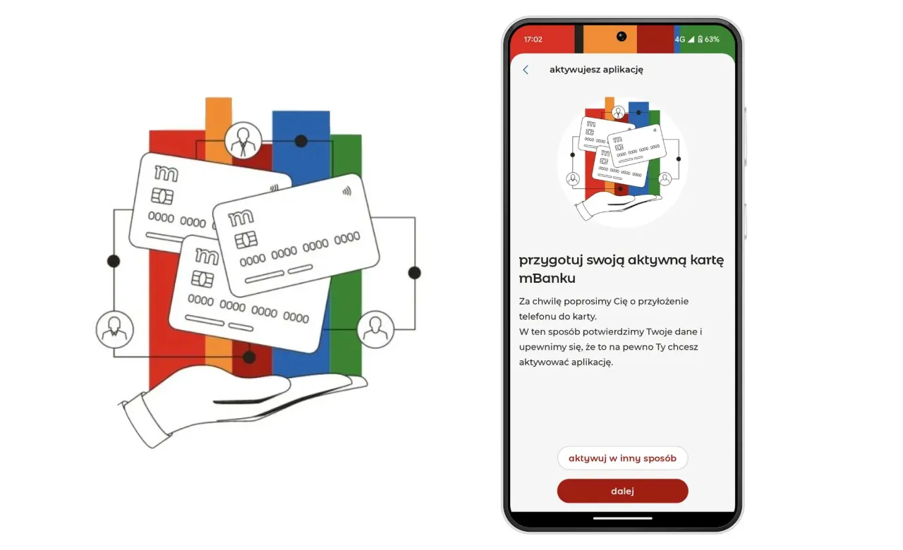 mBank aplikacja mobilna zastrzeżenie karty
