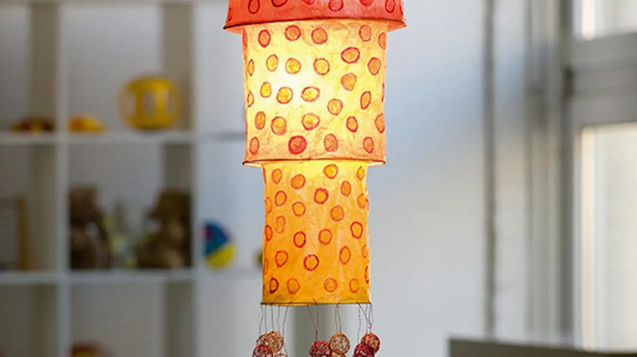 modne abażury DIY inspiracje