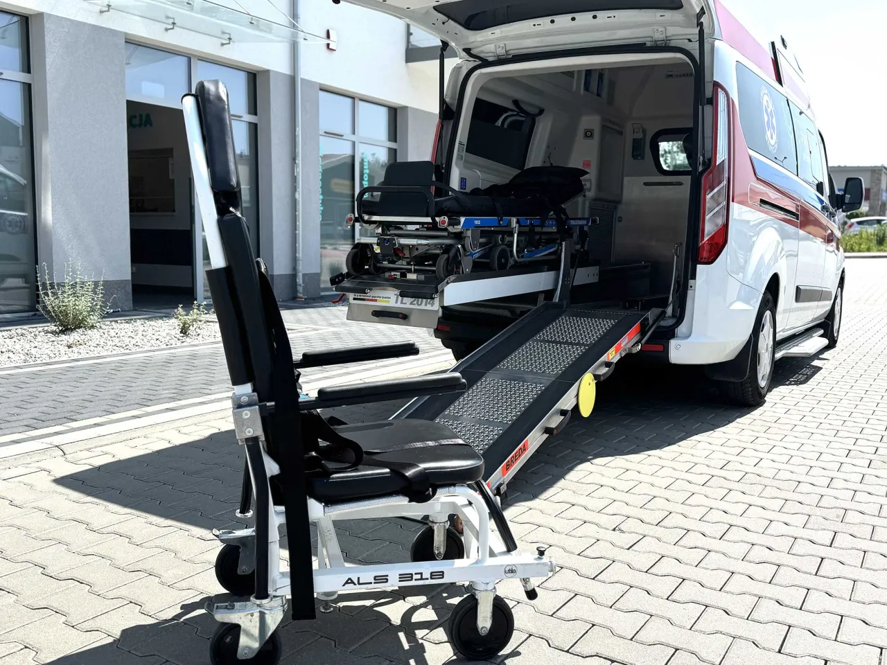 Prywatna karetka medyczna transport pacjenta