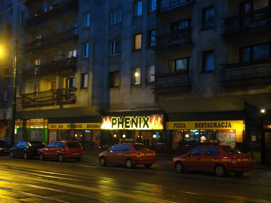 Piotrkowska Łódź restauracje deptak