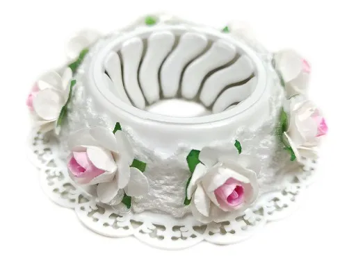 Akcesoria do świecy komunijnej profitka stroik pudełko