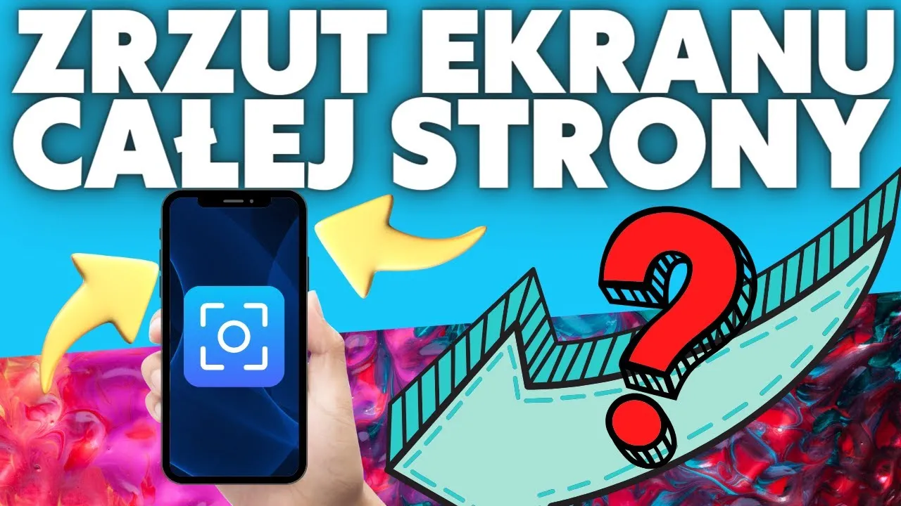 iPhone zrzut ekranu całej strony PDF