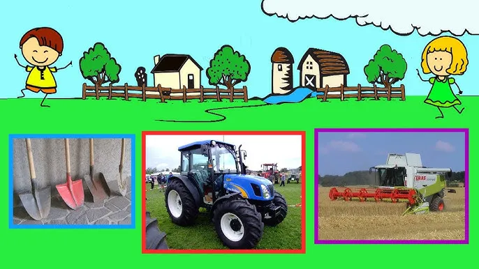 rodzina w gospodarstwie rolnym, praca w polu