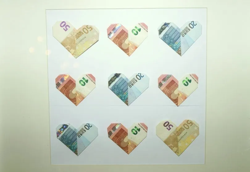 kreatywne wręczanie pieniędzy na ślub