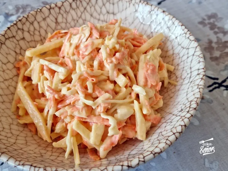 Zdjęcie Ensalada de col para cenar: receta fácil y deliciosa que sorprende