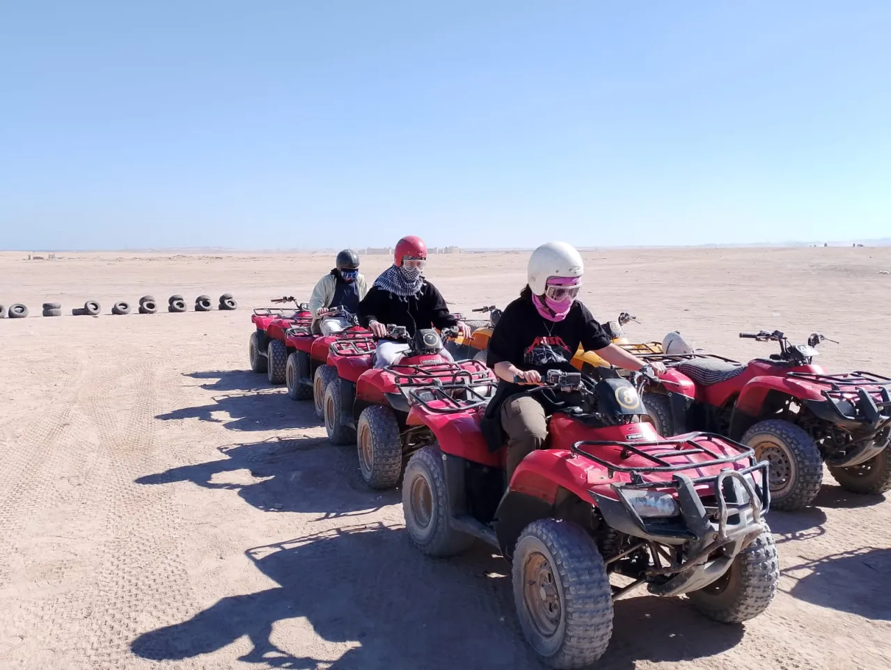 safari na quadach pustynia Hurghada Egipt