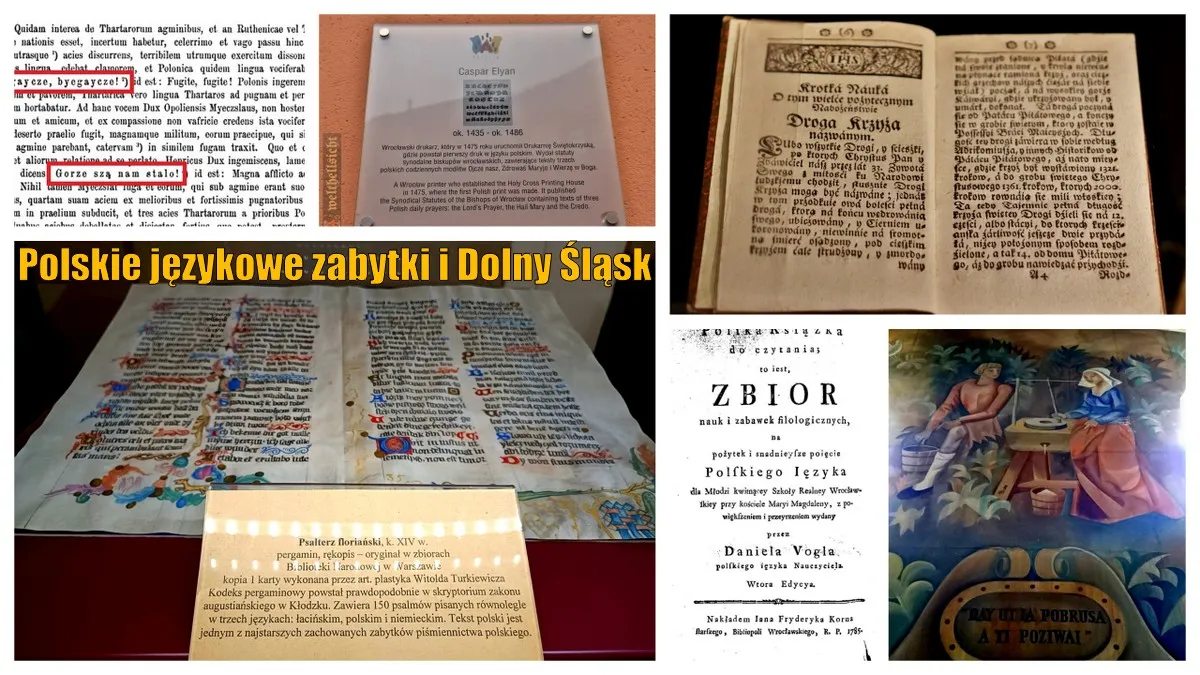 karta z Psałterza floriańskiego lub Biblii Królowej Zofii