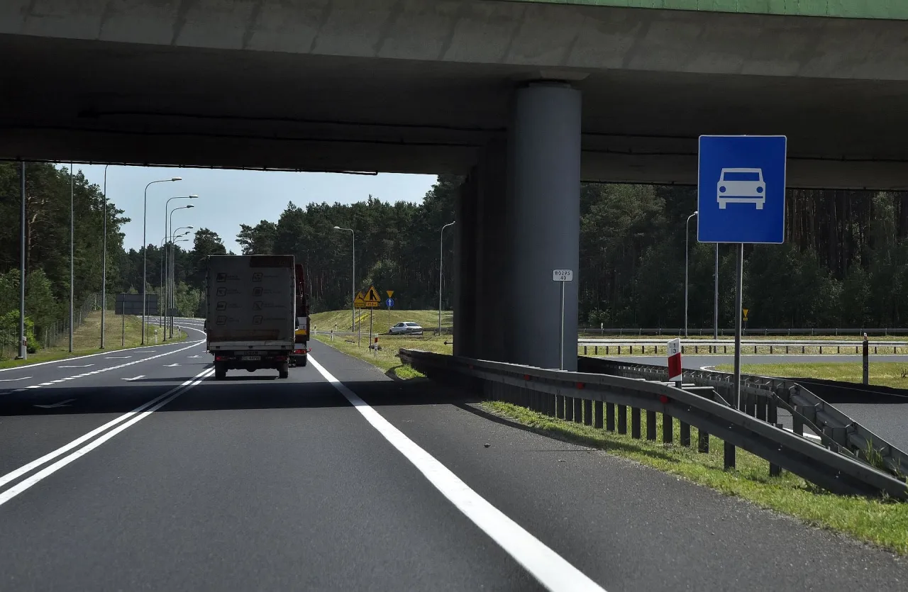 Droga ekspresowa jednojezdniowa bezpieczeństwo
