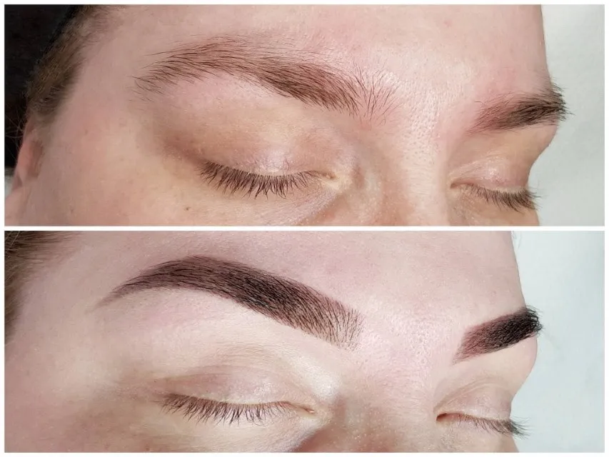 Rodzaje henny brwi w salonie kosmetycznym