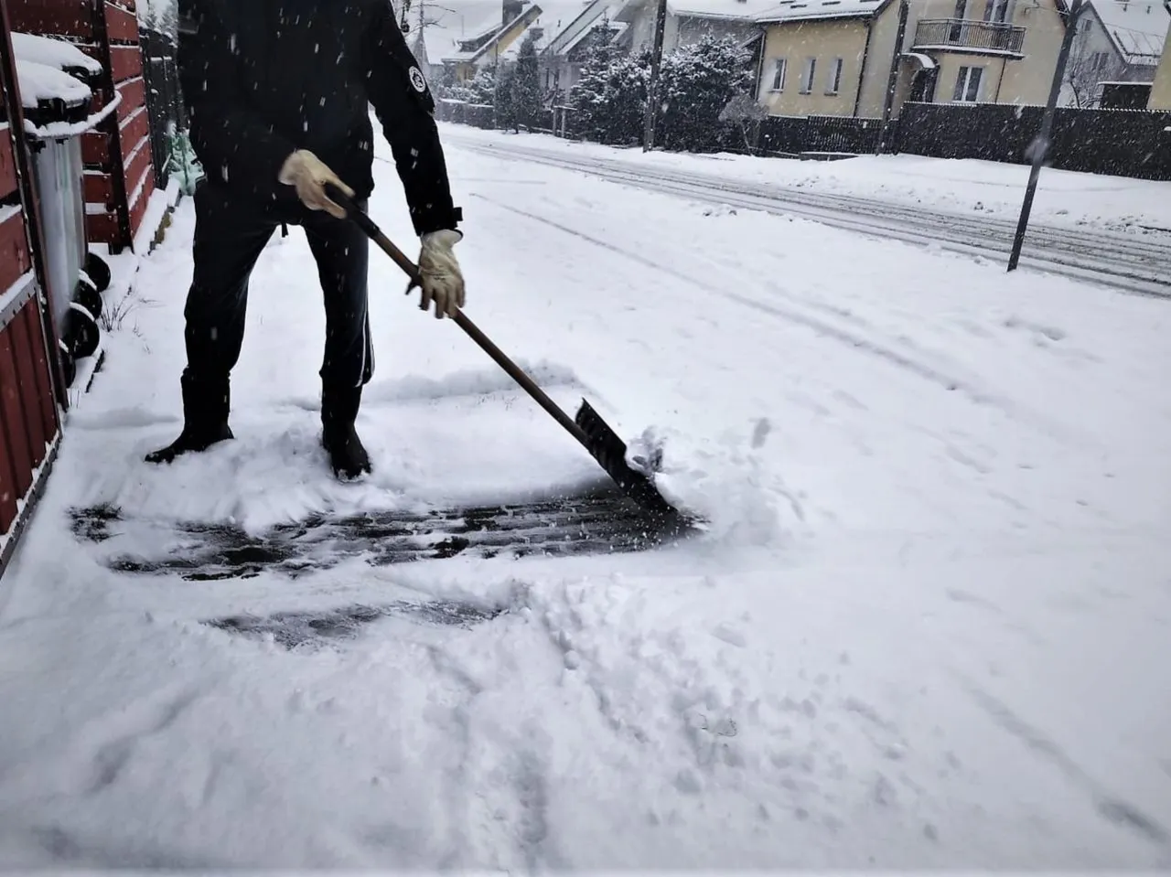 Mandat za nieodśnieżony chodnik