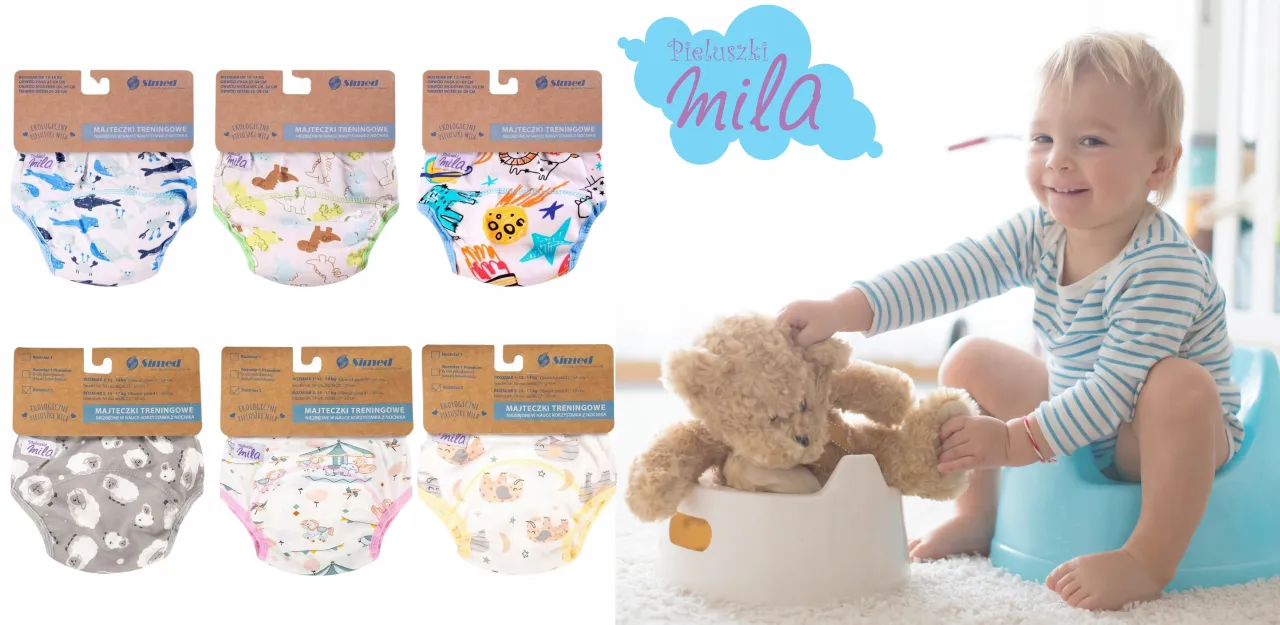 Nocnik i majtki treningowe