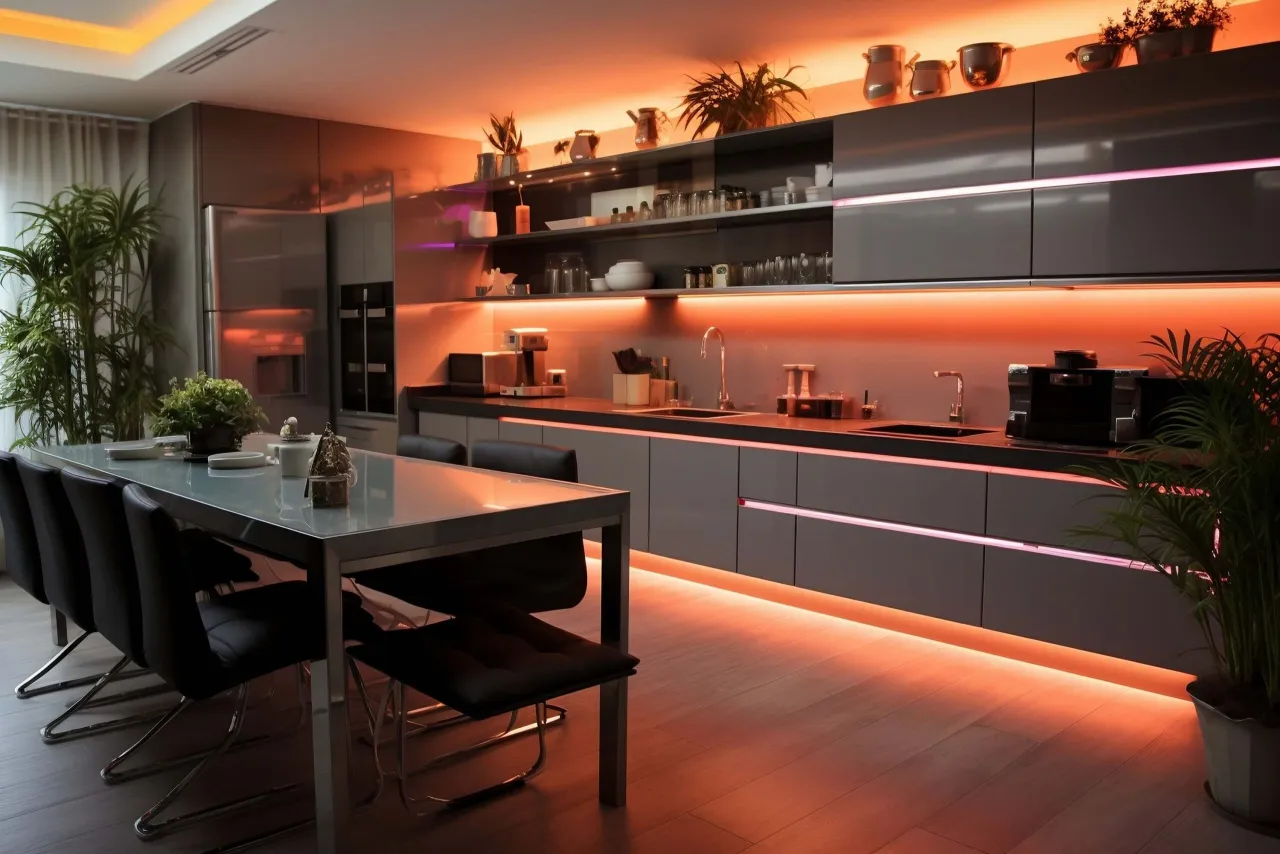 Inteligentne oświetlenie kuchni