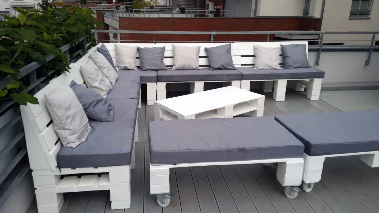 meble z palet DIY inspiracje