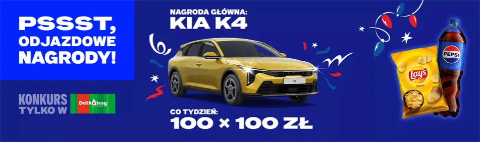 Nagrody w promocjach Lay's samochody pieniądze