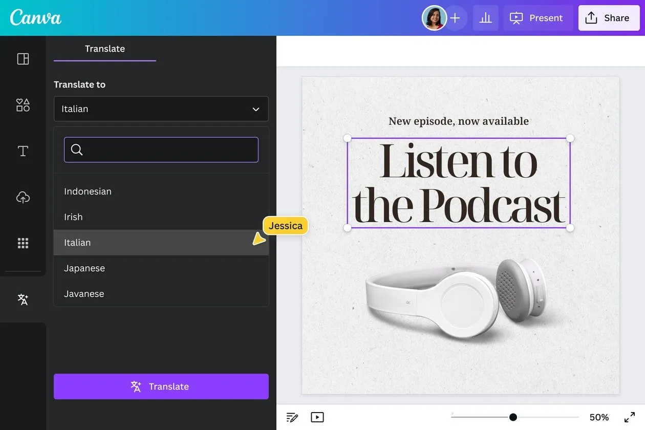Aplikacja do tłumaczenia tekstu ze zdjęcia