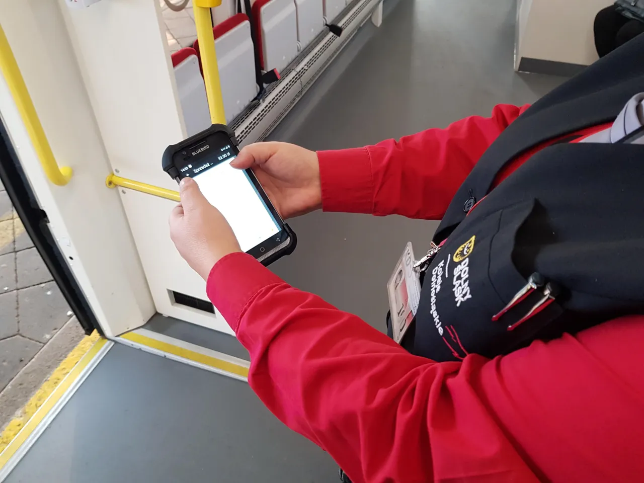 płatność kartą terminal konduktor