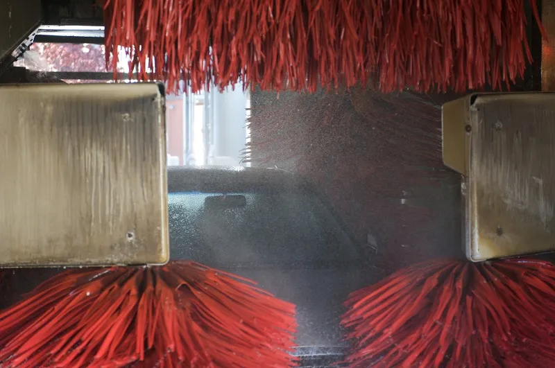 różne rodzaje szczotek myjni automatycznej