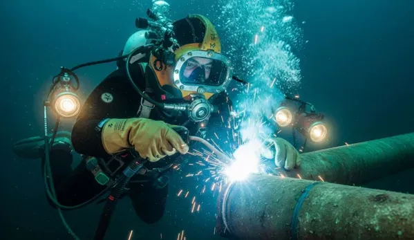 spawanie pod wodą habitat