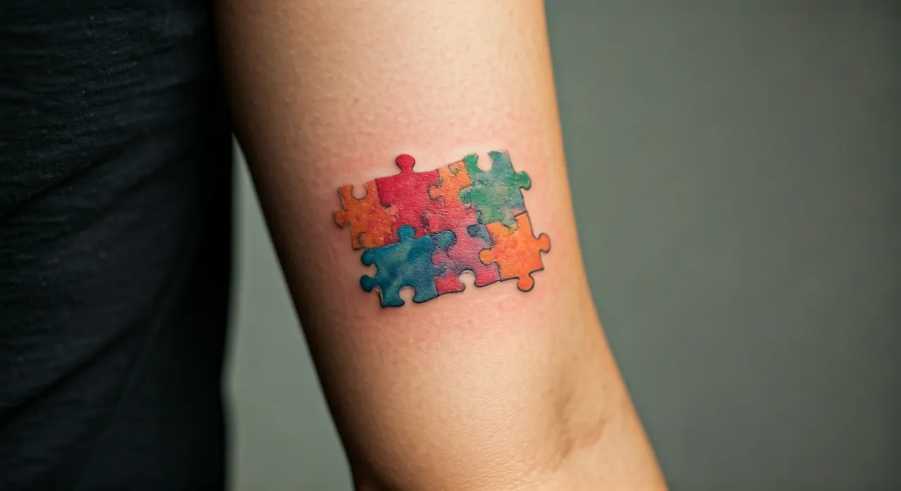 Zdjęcie Tatuaż puzzle co oznacza - odkryj głębokie znaczenie symboliki