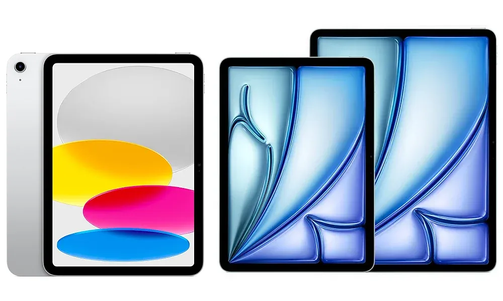 iPad 10. Generation vs iPad Air 11 Zoll Design Vergleich