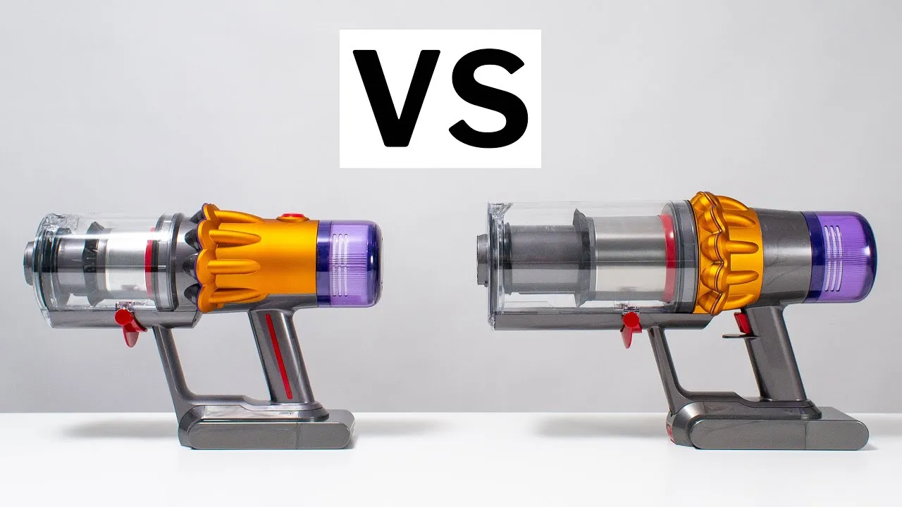 dyson v15 vs v12 suction power comparison