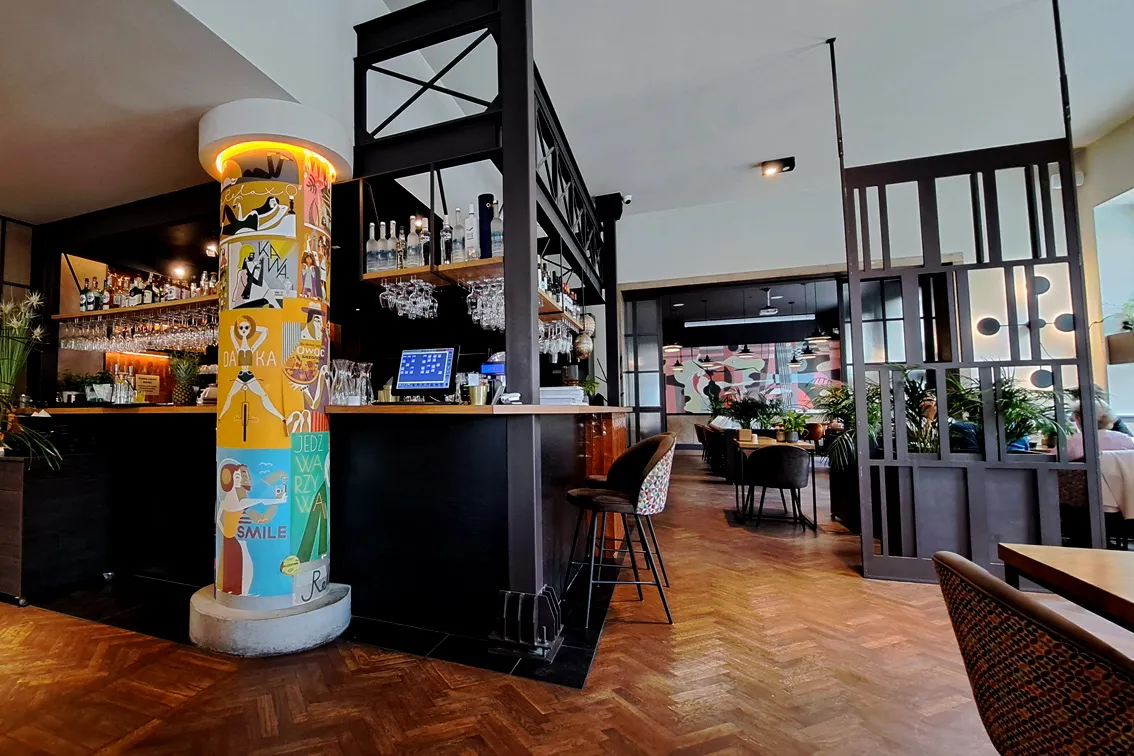 restauracja Olsztyn przyjazna dzieciom wnętrze