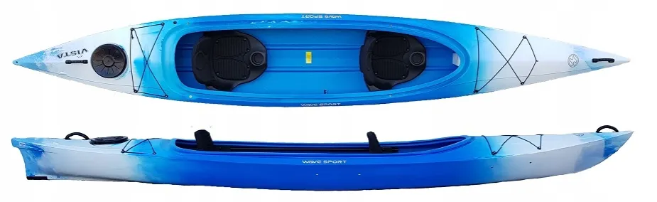 rozmieszczenie wagi kajak dwuosobowy