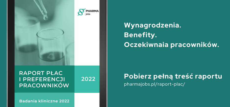 Wykres zarobki monitor badań klinicznych Polska