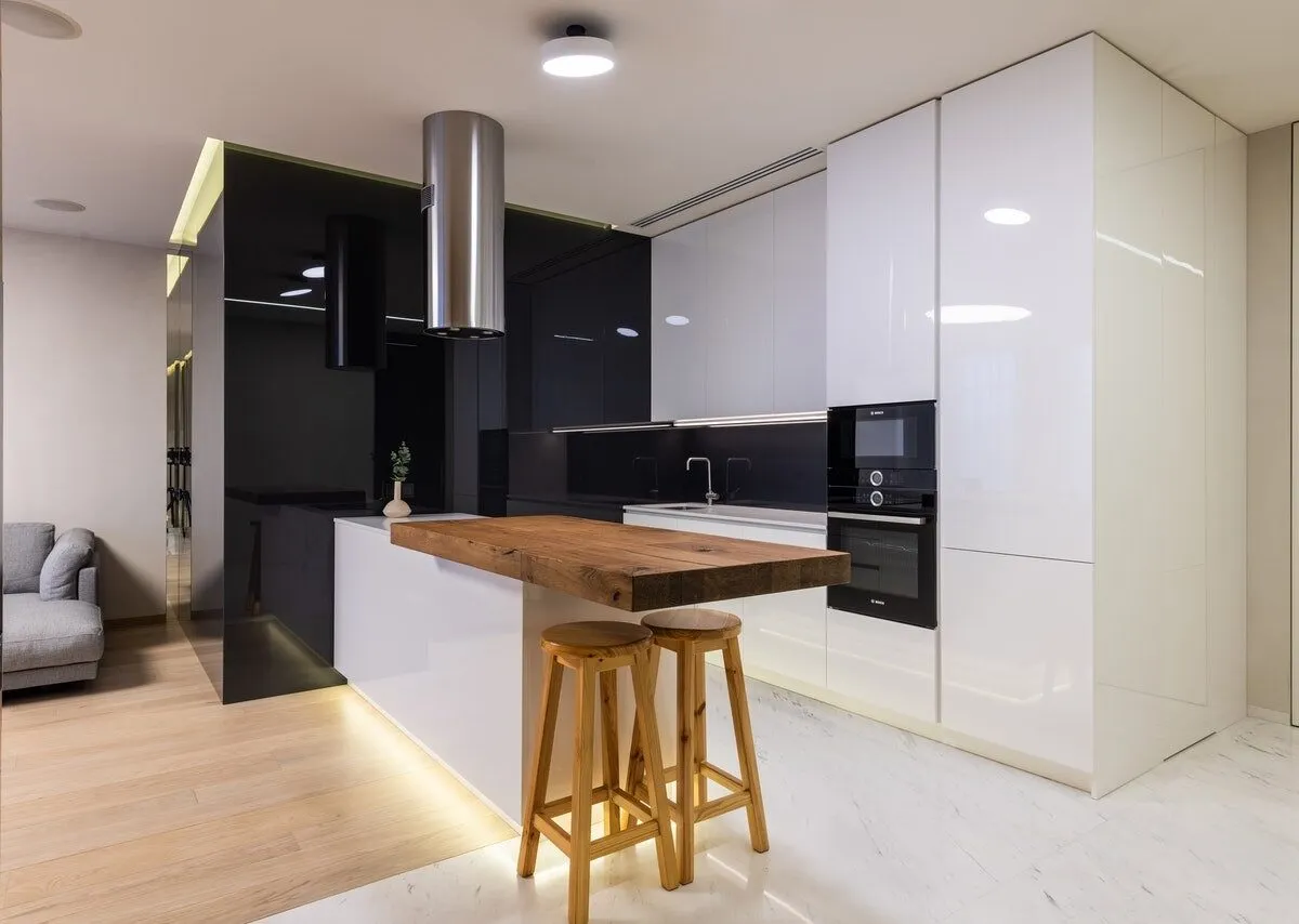 kuchnia dwukolorowa inspiracje