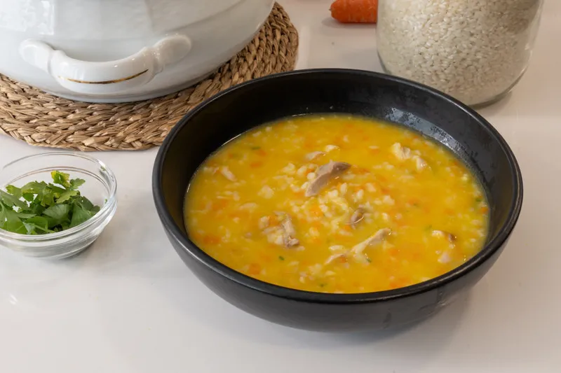 ingredientes sopa de pollo thermomix