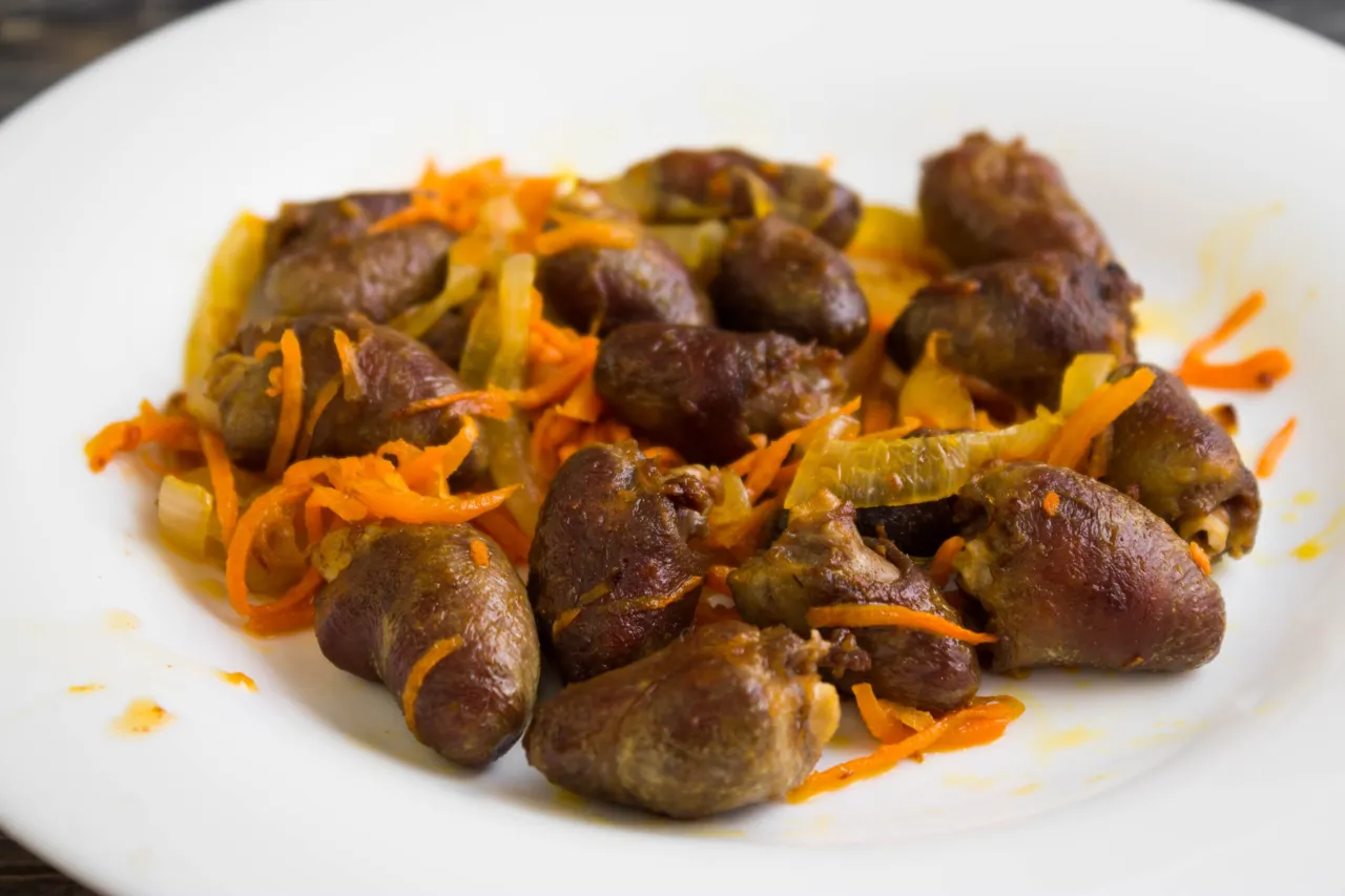 tabela wartości odżywczych serc drobiowych