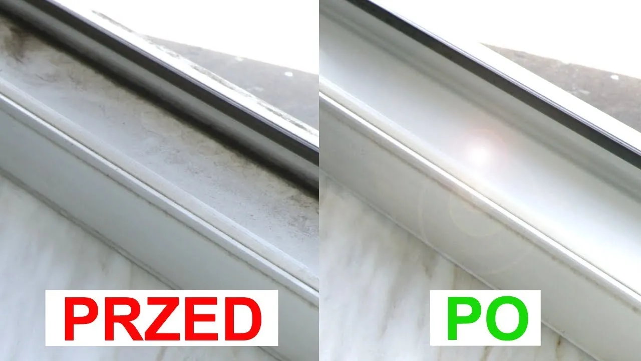 czyszczenie ram okiennych PCV drewnianych aluminiowych