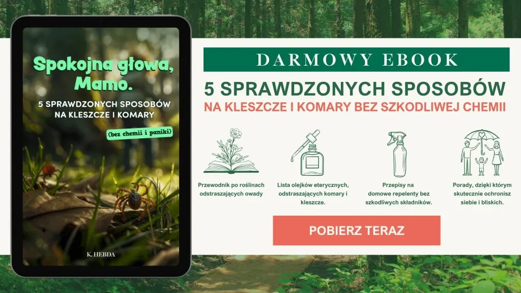 domowe repelenty na kleszcze olejki eteryczne