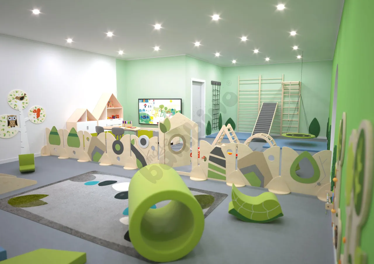 sala sensoryczna wnętrze dla dzieci