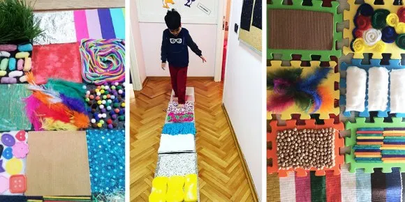 przykłady ścieżek sensorycznych dla niemowląt