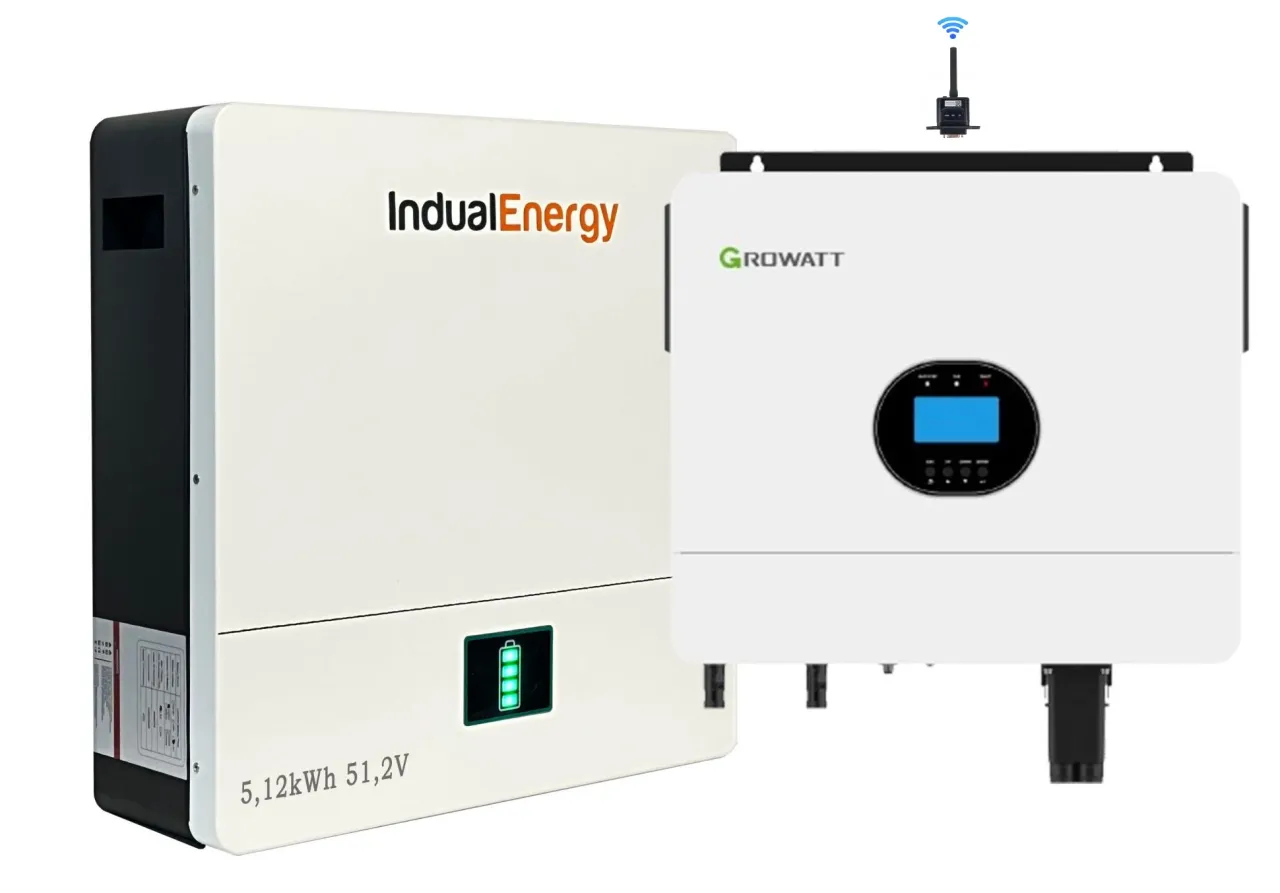 Schemat działania inwertera hybrydowego z magazynem energii