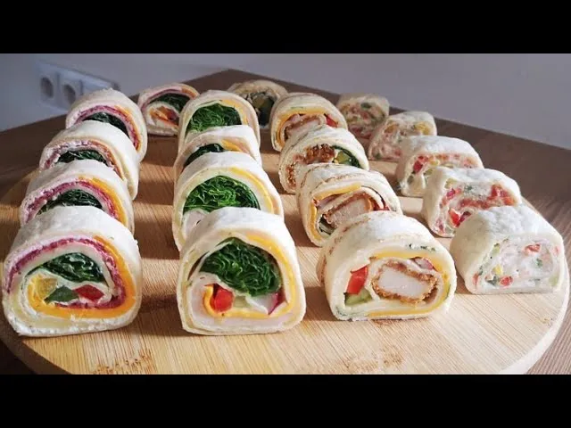 wariacje rollsów tortilla