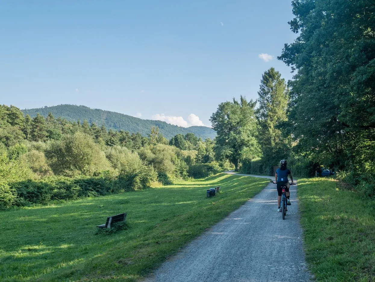 trasa rowerowa Ustroń Brenna widoki