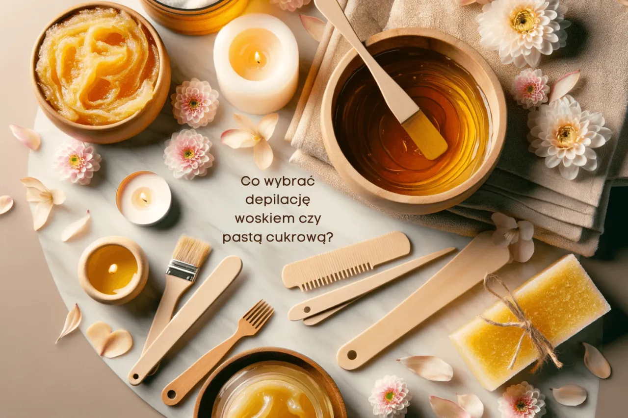depilacja pastą cukrową vs wosk