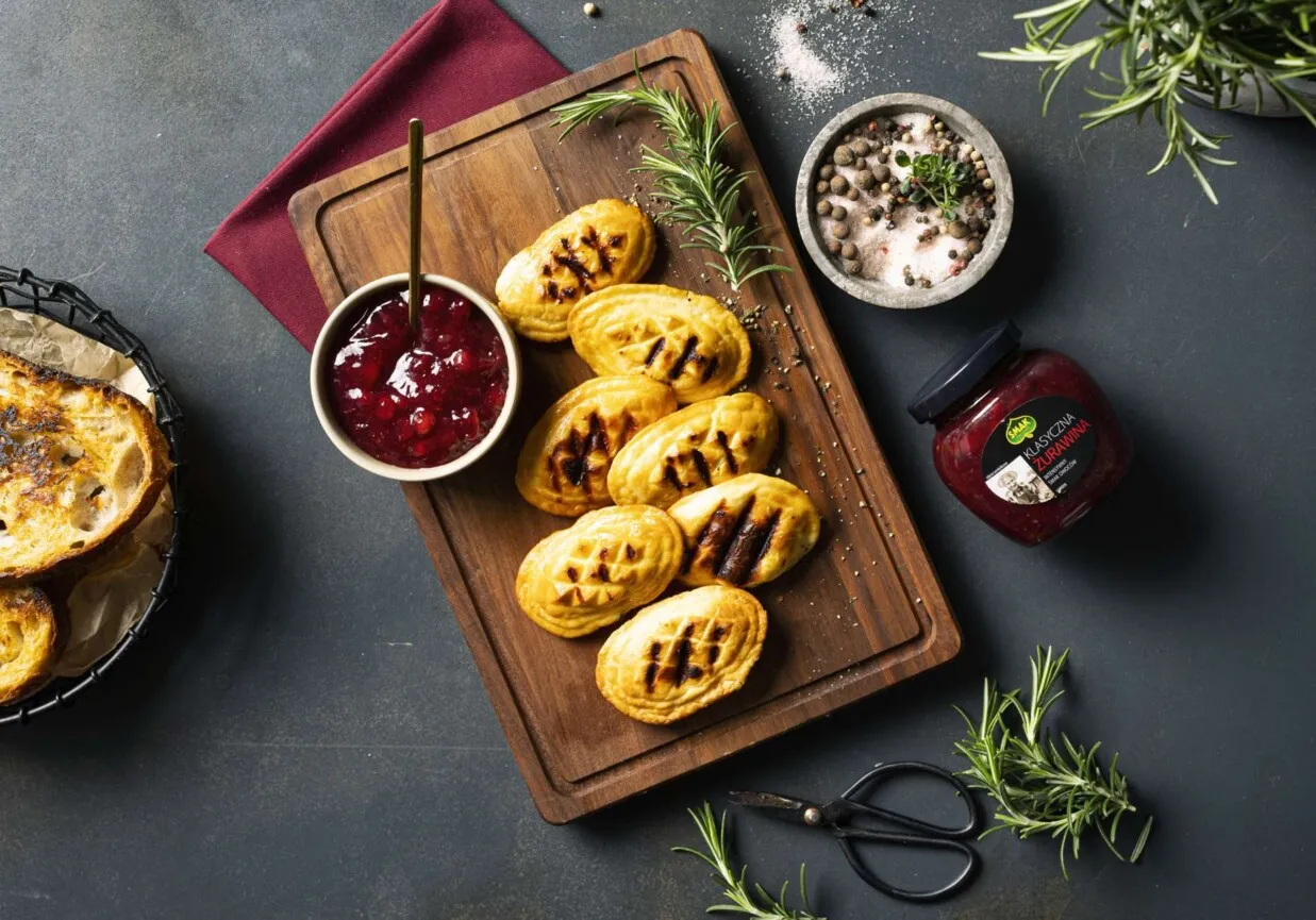 Oscypek z grilla żurawina Zakopane street food