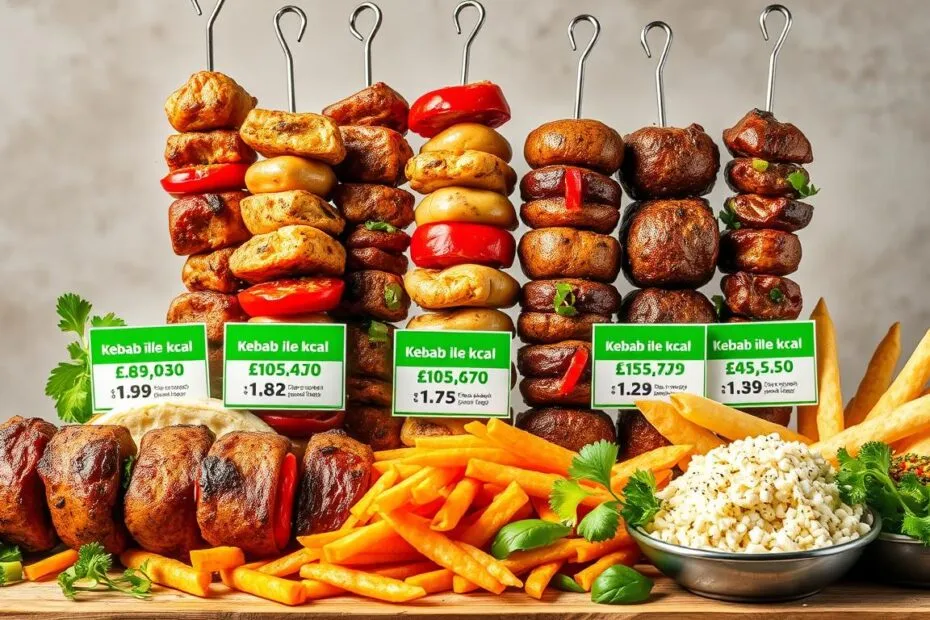 kebab składniki kalorie porównanie