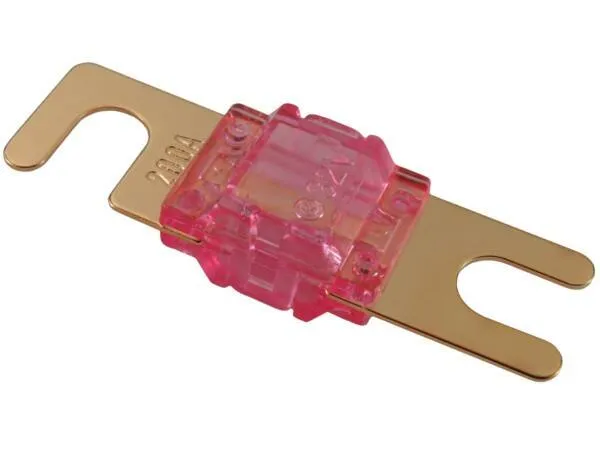 Rodzaje bezpiecznik&oacute;w samochodowych i solarnych ANL MIDI MEGA