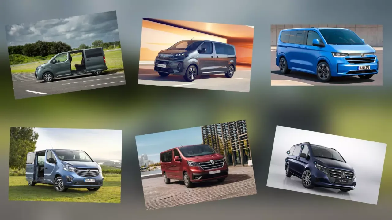 Ranking spalania busów 9-osobowych