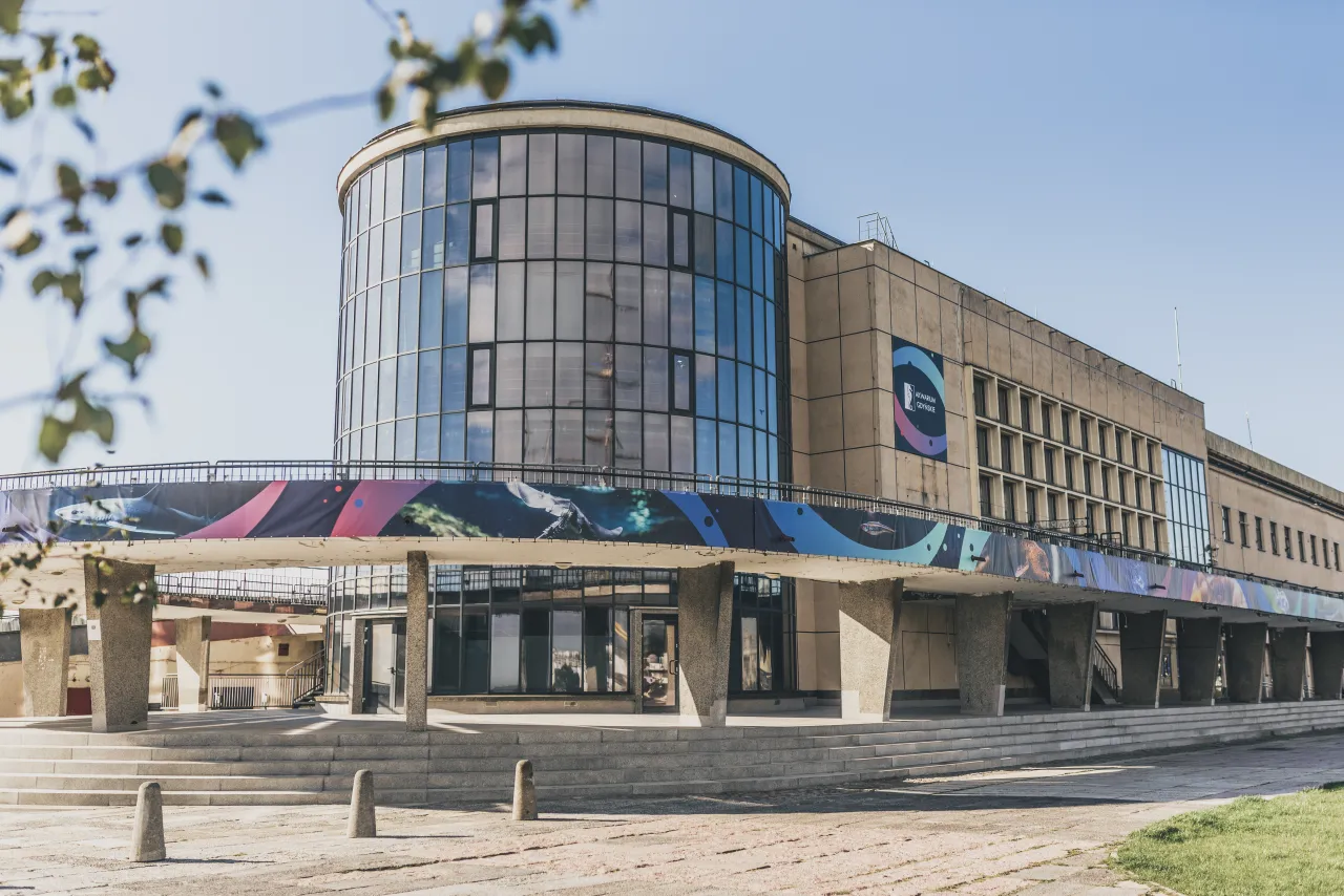 Akwarium Gdyńskie budynek z zewnątrz